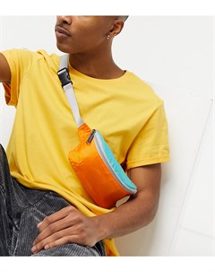 Нейлоновая сумка кошелек на пояс мятного цвета в стиле колор блок эксклюзивно для ASOS Mi-pac