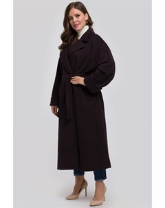 Классическое шерстяное пальто для больших размеров из Италии Teresa tardia