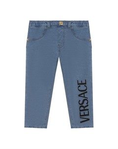 Хлопковые брюки Versace