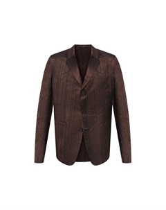 Шелковый пиджак Zegna couture