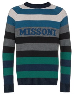Полосатый свитер с логотипом Missoni