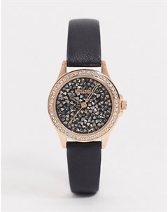 Черные женские часы MG013BRG Missguided