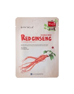 Маска для лица Red Ginseng Essence 25 г S+miracle