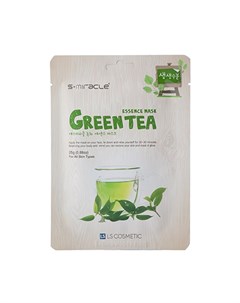 Маска для лица Green Tea Essence 25 г S+miracle