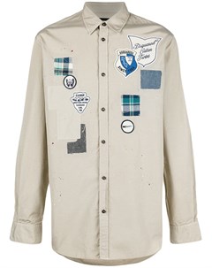 Рубашка с заплатками Boy Scout Dsquared2