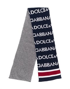 Шарф с логотипом Dolce & gabbana kids