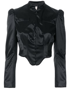 Укороченный структурированный пиджак Romeo gigli pre-owned
