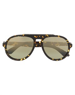 Солнцезащитные очки авиаторы в оправе черепаховой расцветки Jimmy choo eyewear