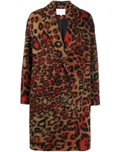 Пальто с леопардовым узором Lala berlin
