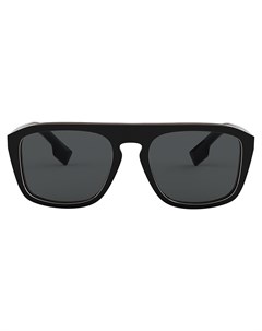 Солнцезащитные очки в массивной квадратной оправе Burberry eyewear