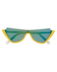 Солнцезащитные очки в оправе кошачий глаз Courrèges eyewear