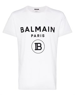 Футболка с логотипом Balmain
