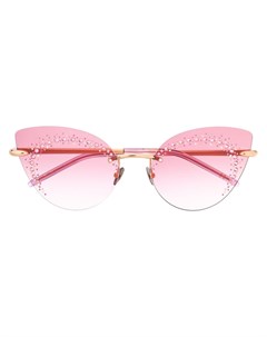 Солнцезащитные очки в оправе кошачий глаз Pomellato eyewear