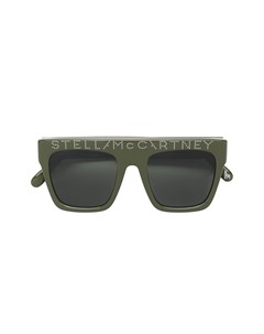 Крупные солнцезащитные очки с логотипом бренда Stella mccartney kids