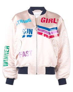 Куртка бомбер с блестками Run Girl Mira mikati