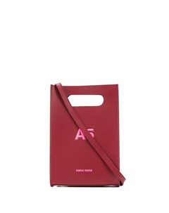 Мини сумка A5 с тисненым логотипом Nana-nana