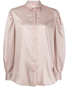 Атласная блузка с цветочным принтом Drome