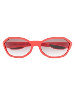 Солнцезащитные очки в тонкой оправе Prada eyewear