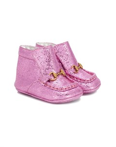 Ботинки с блестками Gucci kids