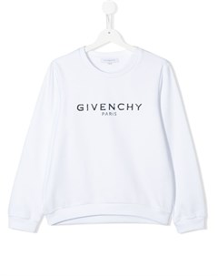 Пуловер с длинными рукавами и логотипом Givenchy kids