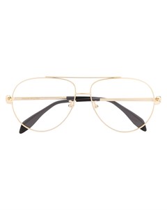 Очки авиаторы Skull Alexander mcqueen eyewear