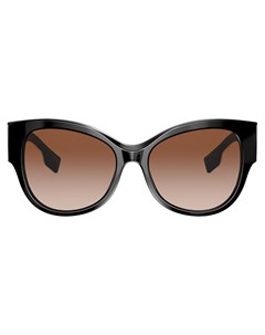 Солнцезащитные очки в массивной оправе Burberry eyewear