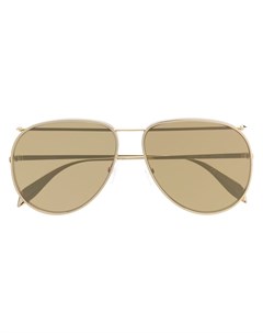 Солнцезащитные очки авиаторы Alexander mcqueen eyewear