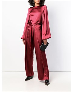 Блузка с открытой спиной и драпировкой Rouge margaux