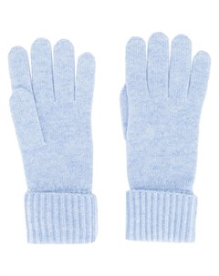 Трикотажные перчатки в рубчик N.peal