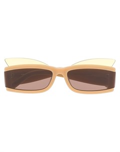 Солнцезащитные очки в прямоугольной оправе Courrèges eyewear