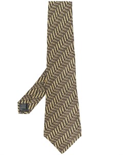 Фактурный галстук 1990 х годов с геометричным принтом Jean paul gaultier pre-owned