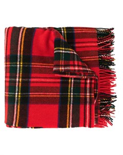 Объемный шарф в шотландскую клетку We11done