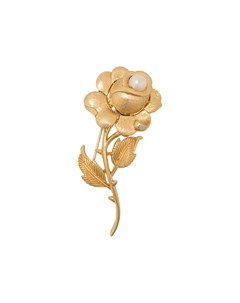 Брошь Trifari 1960 х годов в форме розы Susan caplan vintage