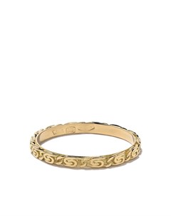 Кольцо Snail Diamond Chain из желтого золота Wouters & hendrix gold