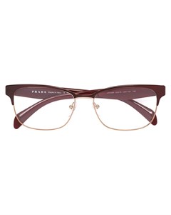 Оптические очки в квадратной оправе Prada eyewear