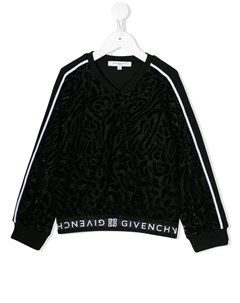 Джемпер с контрастными полосками Givenchy kids