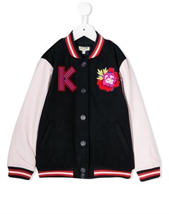 Бомбер с вышитым логотипом Kenzo kids