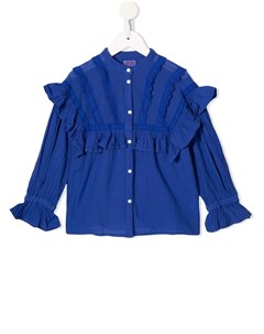 Кружевная блузка с оборками Denim dungaree