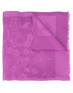 Жаккардовый шарф с цветочным узором Shanghai tang