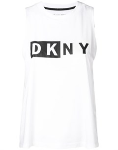 Топ с логотипом Donna karan