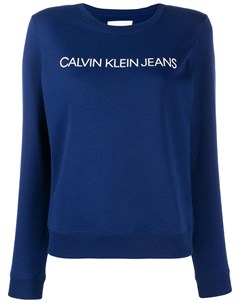 Свитер с вышитым логотипом Calvin klein jeans