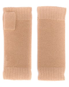 Кашемировые перчатки митенки N.peal
