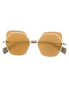 Солнцезащитные очки в массивной оправе Yohji yamamoto