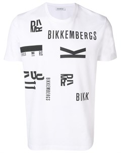 Футболка с логотипом Dirk bikkembergs