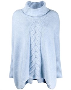 Пуловер фактурной вязки N.peal