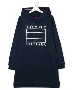 Худи оверсайз с логотипом Tommy hilfiger