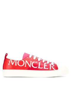 Кроссовки на шнуровке с логотипом Moncler