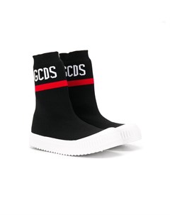 Кроссовки носки с логотипом Gcds kids