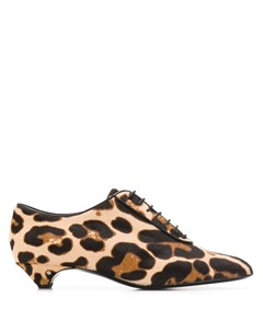 Туфли лодочки с леопардовым принтом Laurence dacade