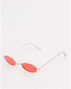 Солнцезащитные очки с красными стеклами Vintage supply